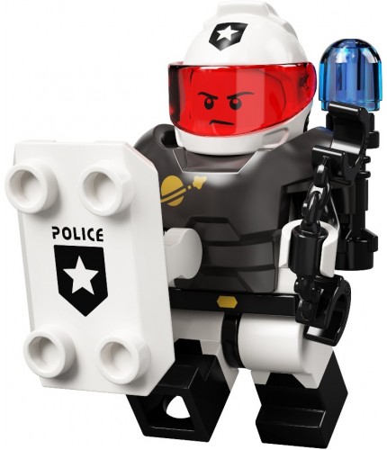 LEGO CMF Seri 21 71029 No:10 Space Police Guy