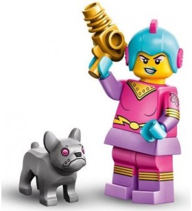 LEGO CMF Seri 26 71046 No:4 Female Retro Space Hero 