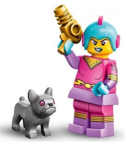 LEGO CMF Seri 26 71046 No:4 Female Retro Space Hero 